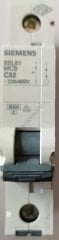 Siemens 1x32 Amper W Otomatlar C Tipi 6ka Yeni Seri Sigorta
