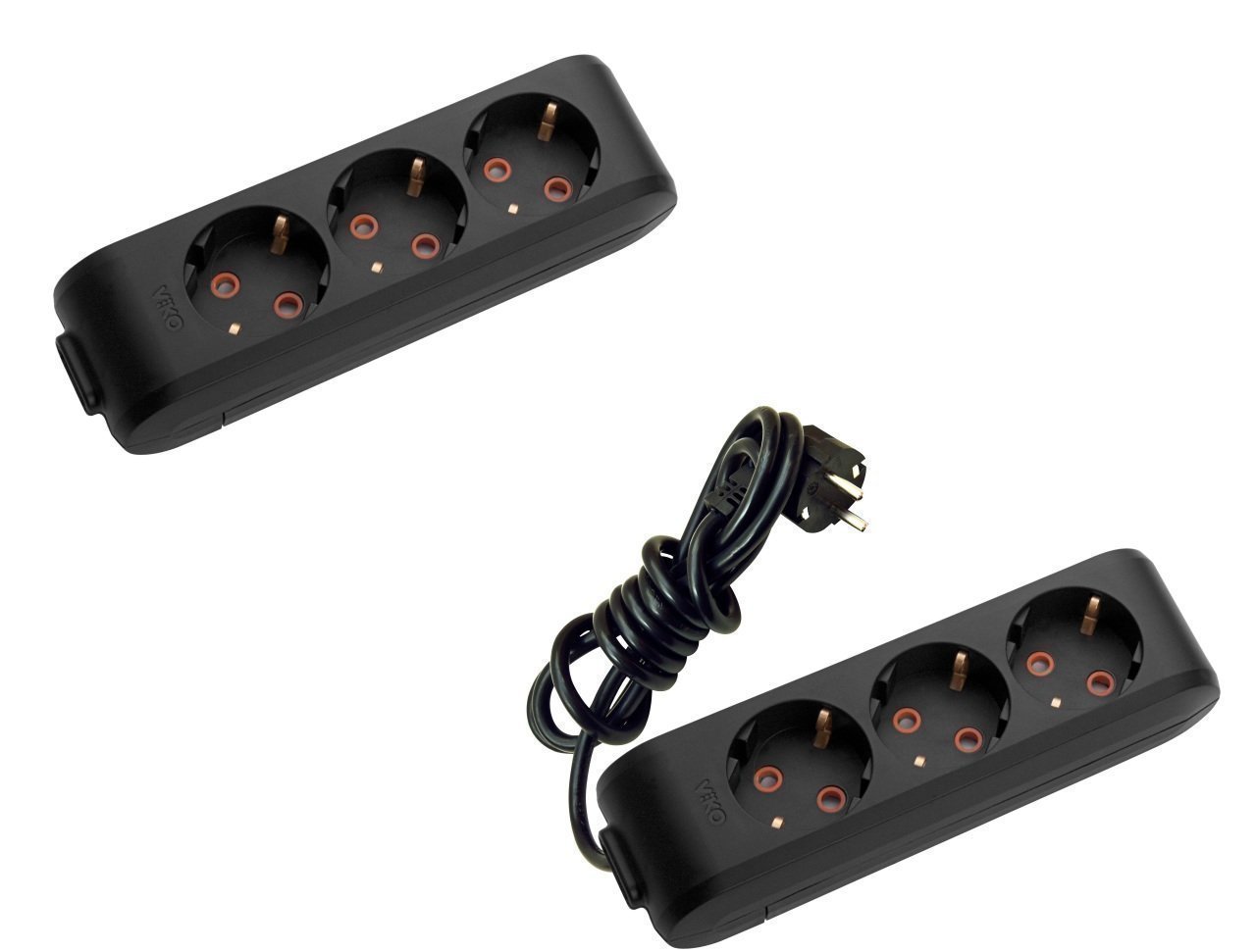 Viko Multi-let Siyah Renk Klemensli Grup Prizler