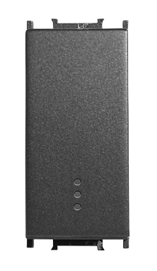 Panasonic Modüler Füme Işıklı Anahtar 1M Kapak - WVTR10024DG-TR