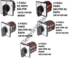 Pakosan Aç Kapa 0-1  Pako Şalterler