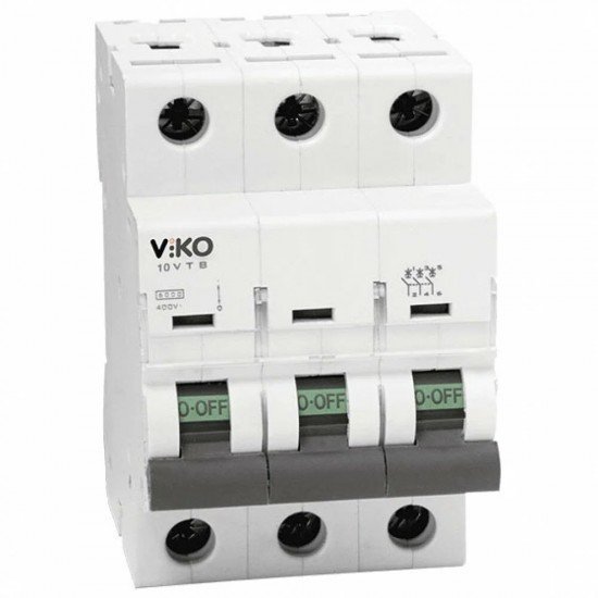Viko 3x20 Amper 10ka Trifaze K Otomat C Tipi Sigorta 10VTB-3C20
