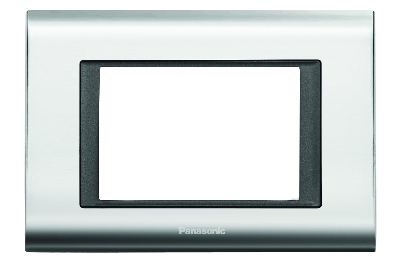 Viko Panasonic Thea Sistema 3M Chrome Füme Çerçeve