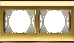 Panasonic Thea Blu Gold+Dore İkili Çerçeve  - WBTF08025GL-TR