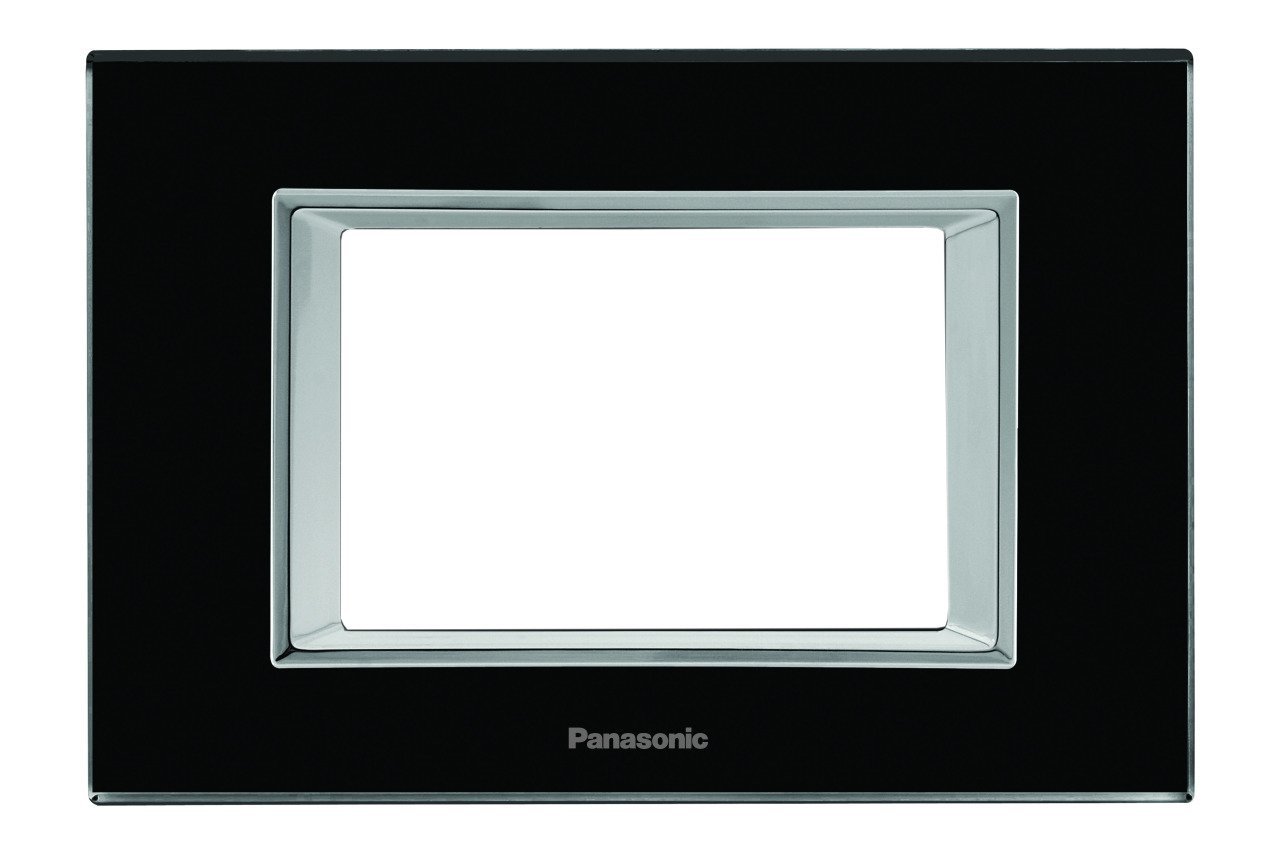 Viko Panasonic Thea Ultima Serisi Cam Siyah Çerçeveler