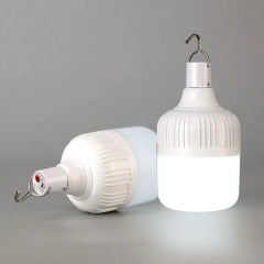 Cata 30 Watt E27 Duylu Taşınalabilir Şarjlı Led Ampul CT-4279 Beyaz Işık
