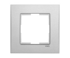 Viko Novella Eloxal Gümüş Tekli Çerçeve - 92192321