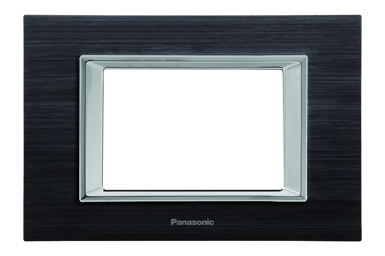 Viko Panasonic Thea Ultima Serisi Eloxal Siyah Çerçeveler
