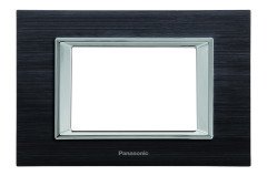 Viko Panasonic Thea Ultima Serisi Eloxal Siyah Çerçeveler