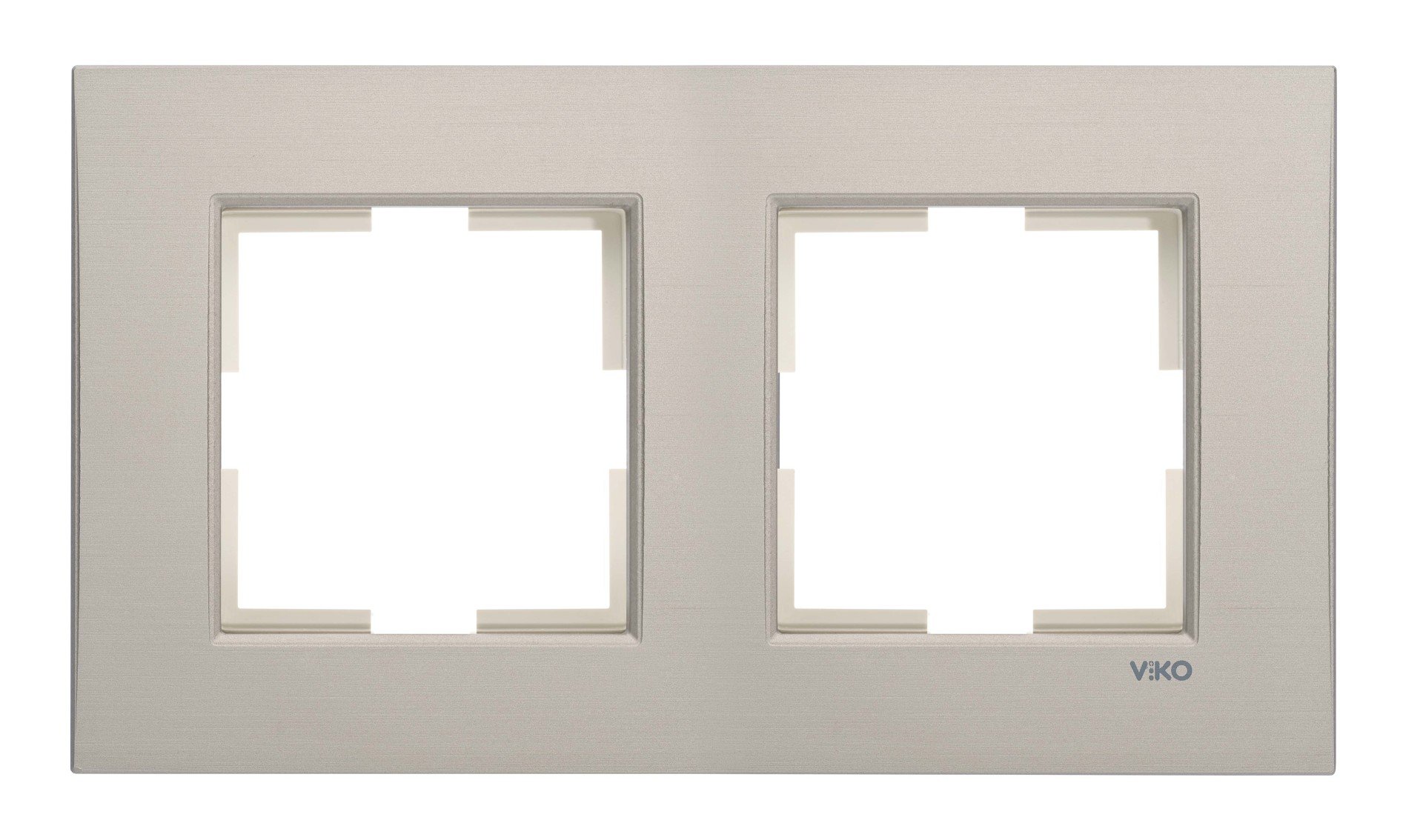 Viko Novella Eloxal Bronz İkili Çerçeve - 92192302
