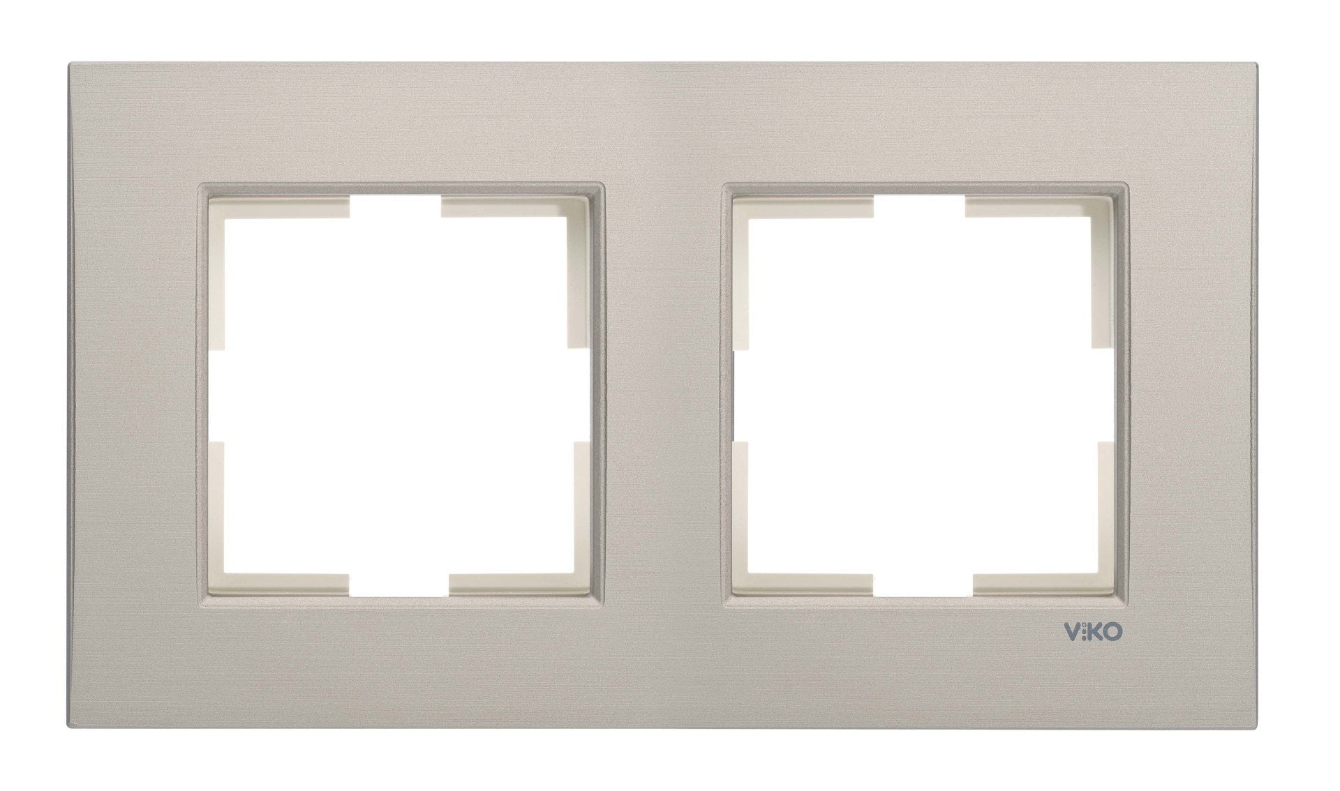 Viko Novella Eloxal Bronz İkili Çerçeve - 92192302