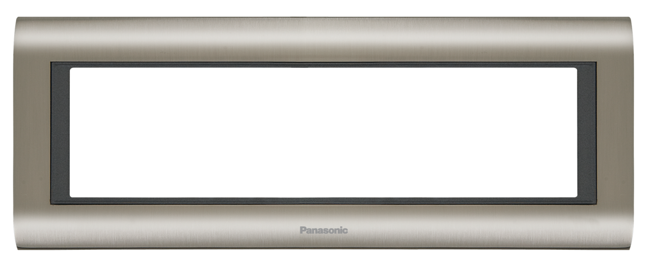 Viko Panasonic Thea Sistema 7M İnox Füme Çerçeve