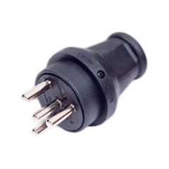 Ne-ad Kauçuk Trifaze Düz Fiş 3x25 A 4005