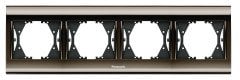 Panasonic Thea Blu Una+Füme Dörtlü Çerçeve  - WBTF08045UN-TR