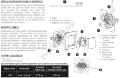 Viko Karre Beyaz Tekli Anahtar ÇERÇEVELİ