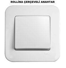 Viko Linnera/Rollina Beyaz/Krem Anahtar Beyaz - Rollina Çerçeveli