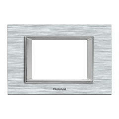 Viko Panasonic Thea Ultima Serisi Eloxal Gümüş Çerçeveler 4M Çerçeve