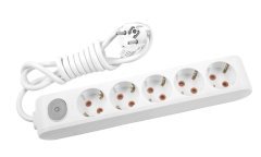 Viko Multi-let Beşli 5 Metre Anahtarlı Grup Priz Klemensli