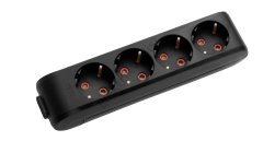Viko Multi-let Siyah Renk Klemensli Grup Prizler 5li - 2 Metre