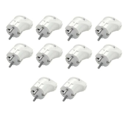 Viko Topraklı UPS li Monoblok L Erkek Fiş 10lu Paket