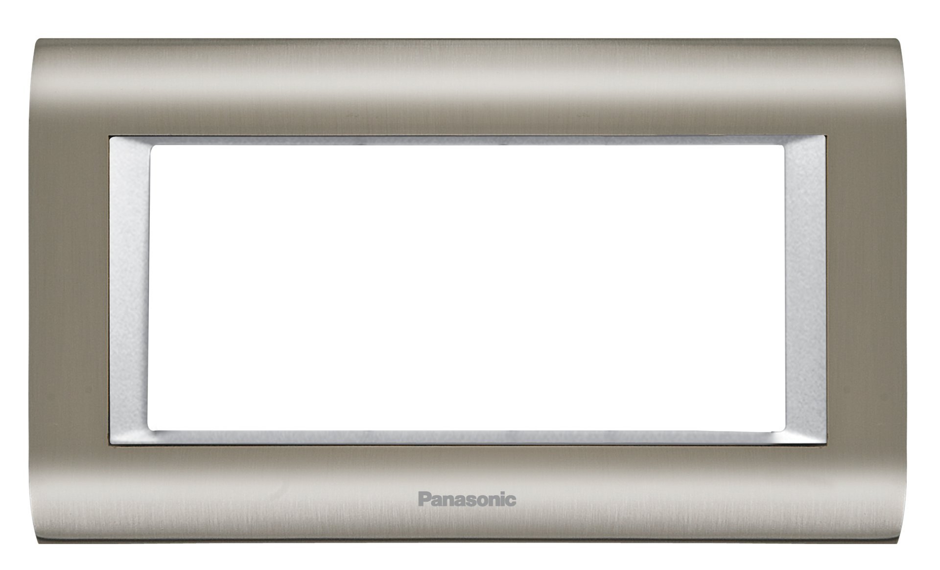 Viko Panasonic Thea Sistema  4M İnox Metalik Beyaz Çerçeve