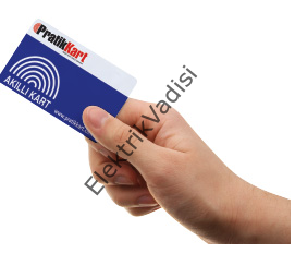Pratik Kart Akıllı Kart Anahtar 25li Pt 202