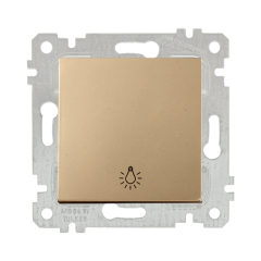 Mutlusan Rita Serisi Anahtar ve Priz Çeşitleri Antik Altın - Light Anahtarı