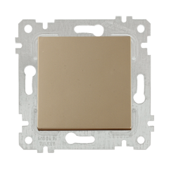 Mutlusan Rita Serisi Anahtar ve Priz Çeşitleri Antik Altın - Tekli Anahtar