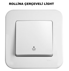 Viko Linnera/Rollina Beyaz/Krem Light Beyaz - Rollina Çerçeveli