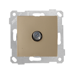 Mutlusan Rita Serisi Anahtar ve Priz Çeşitleri Antik Altın - Uydu Prizi F Kollektörlü