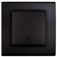 Viko Linnera Life Granit Grisi Siyah Vavian Veavian Siyah - Çerçevesiz