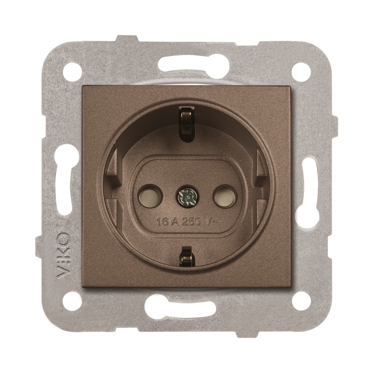 Viko Artline Novella ANTRASİT Anahtar ve Priz Çeşitleri Topraklı Priz