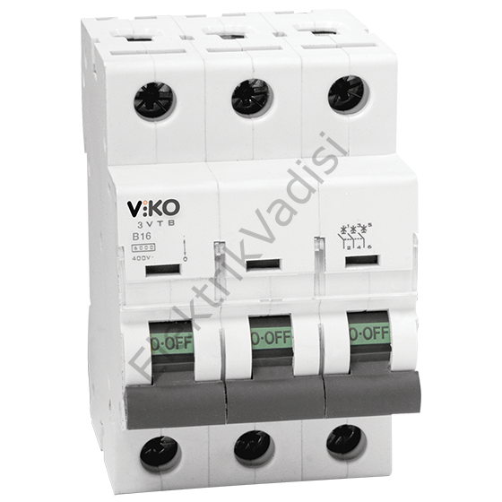 Viko 3X40 Amper 4.5ka K Otomat C Tipi Sigorta 3vtb-3C40