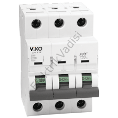 Viko 3X40 Amper 4.5ka K Otomat C Tipi Sigorta 3vtb-3C40