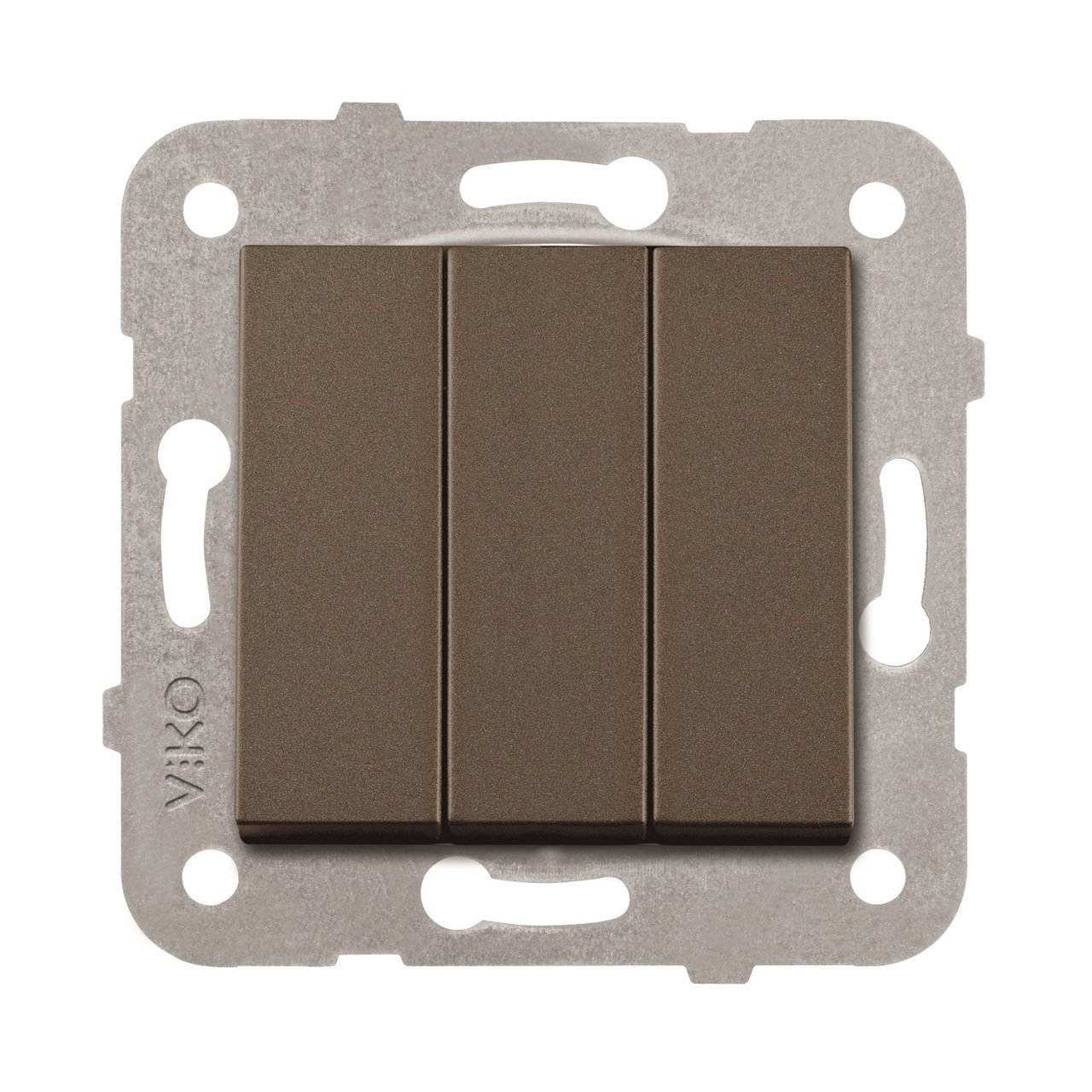 Viko Artline Novella ANTRASİT Anahtar ve Priz Çeşitleri Üçlü Anahtar