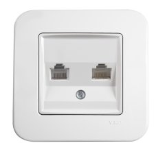 Viko Linnera/Rollina Beyaz/Krem Data Nümeris Krem - Linnera Çerçeveli