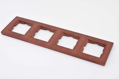 Viko Artline Novella KİRAZ Renk Anahtar ve Priz Çeşitleri Dörtlü Çerçeve