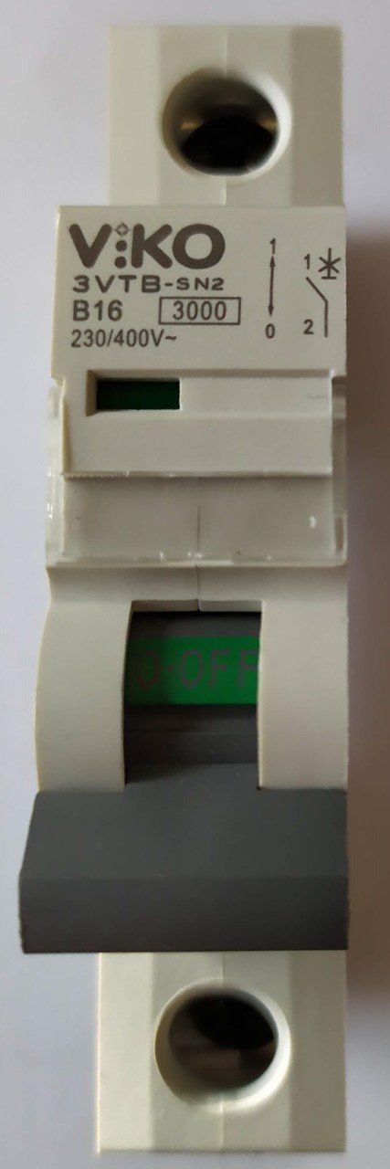 Viko 4.5ka 1 Kutuplu B tipi Otomat Sigortalar 1X16 Amper