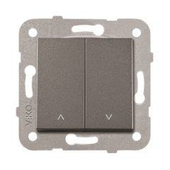 Viko Artline Novella FÜME Renk Anahtar ve Priz Çeşitleri Jaluzi Kumanda Anahtarı