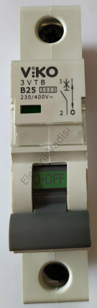 Viko 4.5ka 1 Kutuplu B tipi Otomat Sigortalar 1X25 Amper