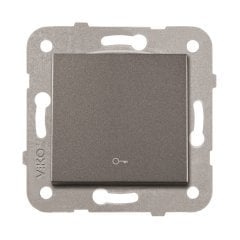 Viko Artline Novella FÜME Renk Anahtar ve Priz Çeşitleri Kapı Otomatiği