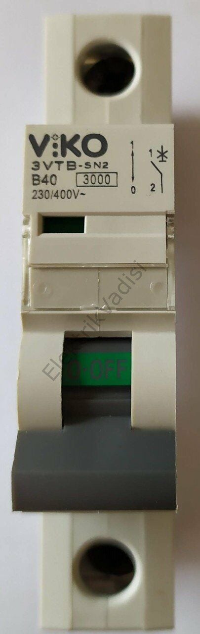 Viko 4.5ka 1 Kutuplu B tipi Otomat Sigortalar 1X40 Amper