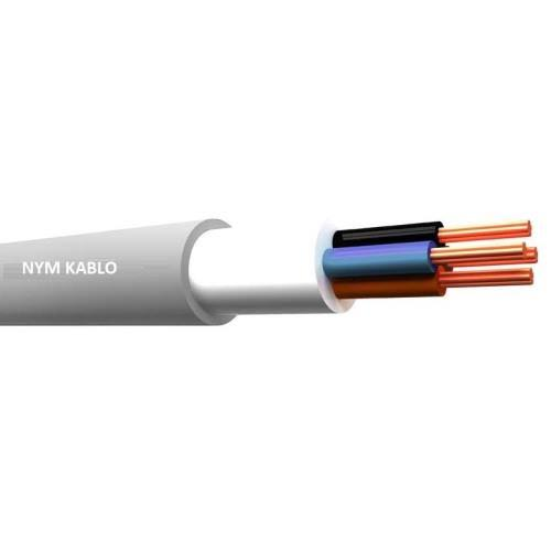 4X2.5 NYM Antigron Kablo Tam Bakır TSE 1 METRE