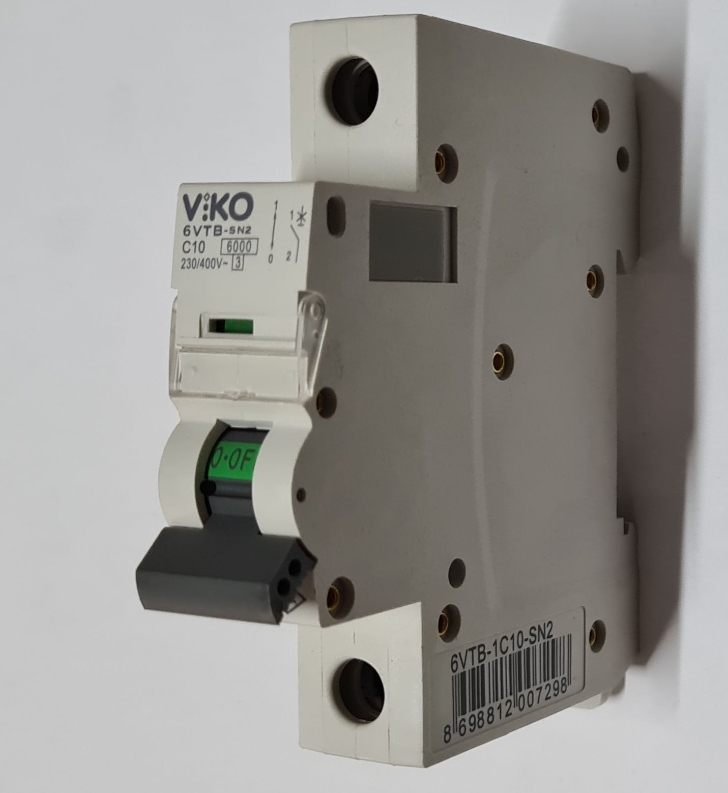 Viko 6ka 1 Kutuplu C tipi Otomat Sigortalar 1X10 Amper