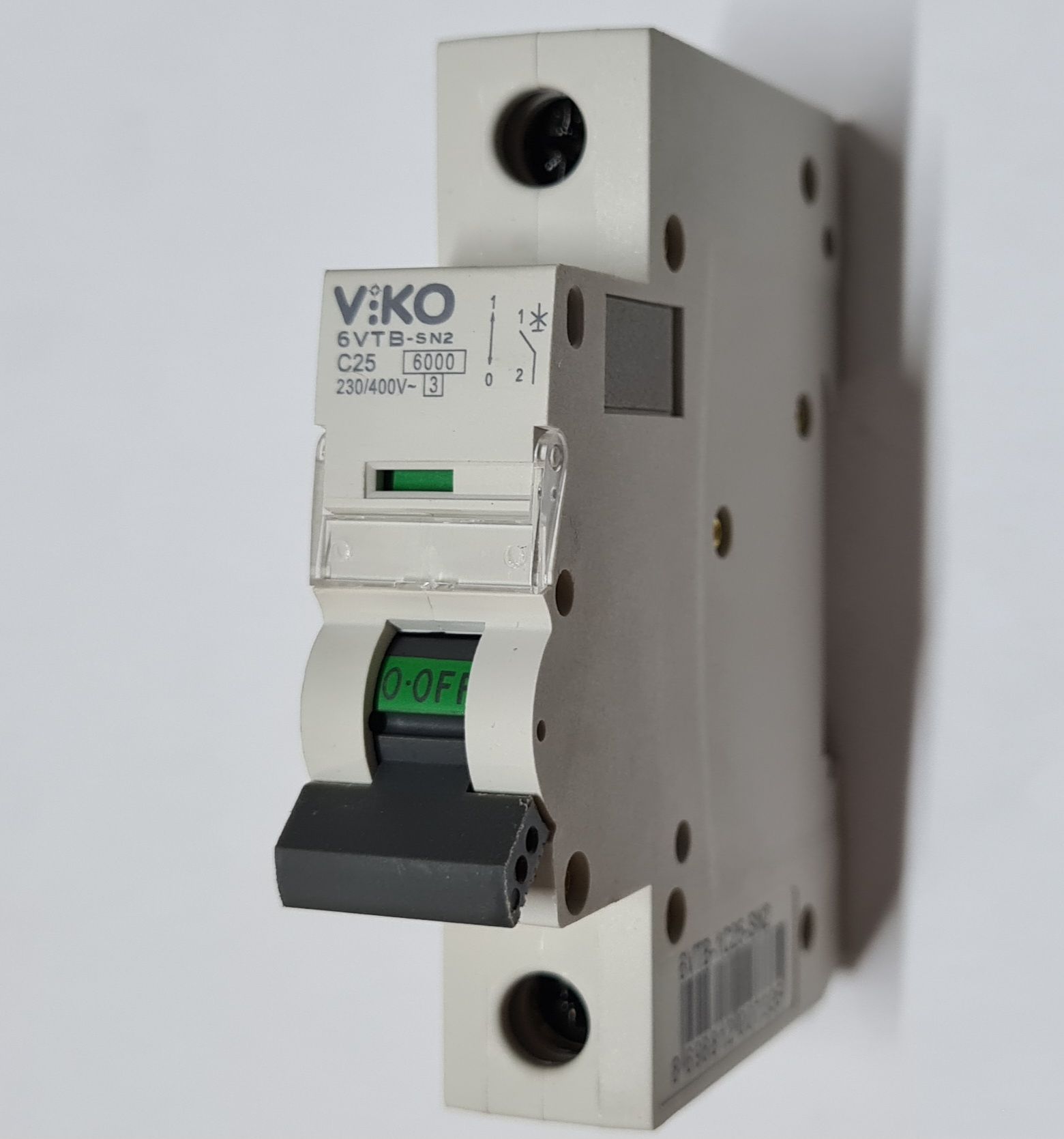 Viko 6ka 1 Kutuplu C tipi Otomat Sigortalar 1X25 Amper