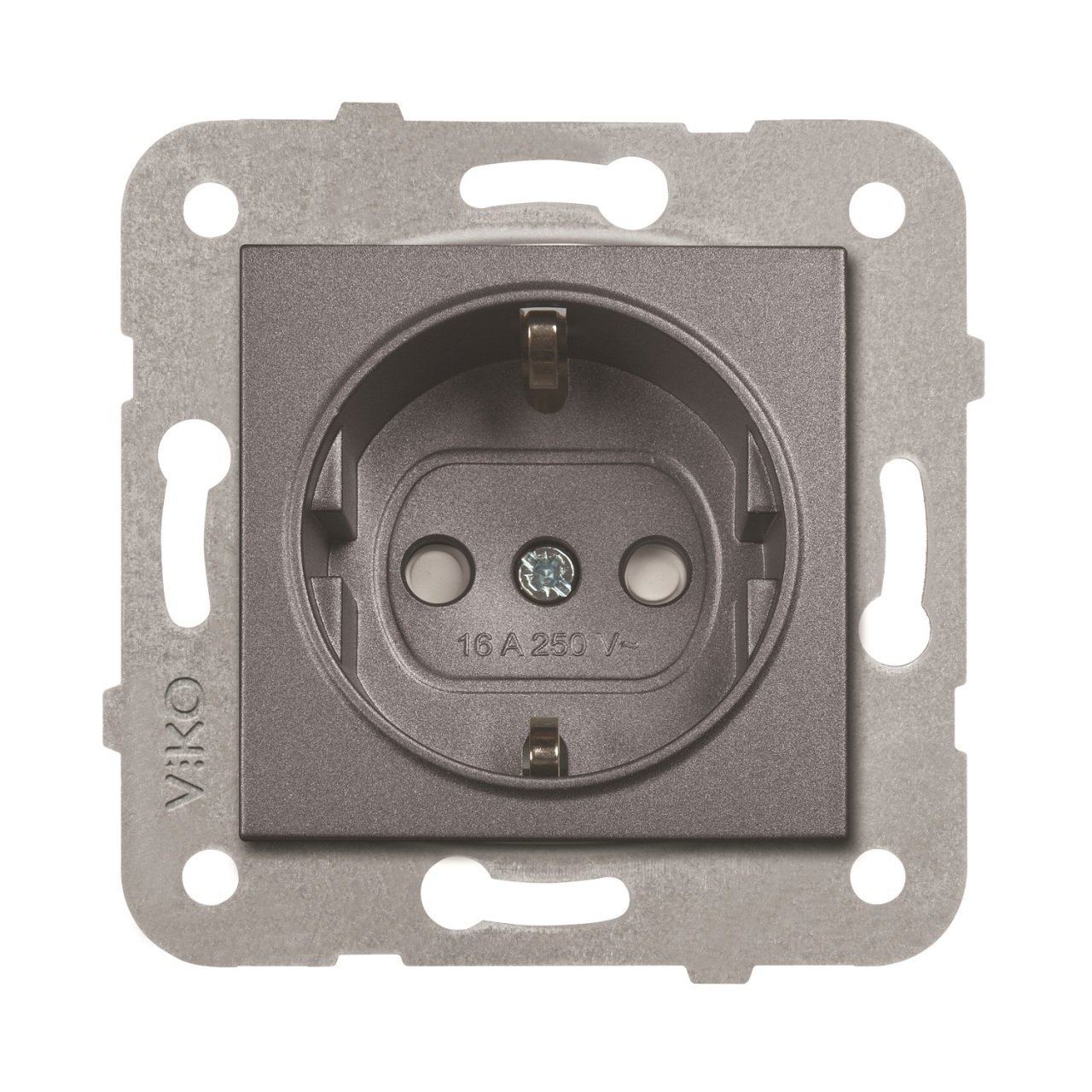 Viko Artline Novella FÜME Renk Anahtar ve Priz Çeşitleri Topraklı Priz