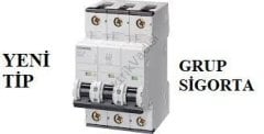 Siemens 3x20 Amper K Otomat  C Tipi 6ka 5SL Serisi