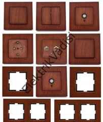 Viko Artline Novella KİRAZ Renk Anahtar ve Priz Çeşitleri Zil Anahtarı