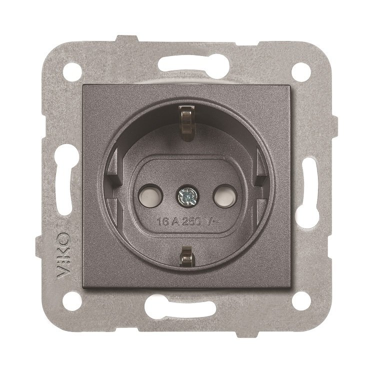 Novella/Trenda Füme Topraklı Priz Viko Artline