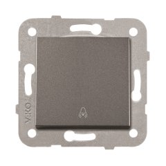 Viko Artline Novella FÜME Renk Anahtar ve Priz Çeşitleri Zil Anahtarı