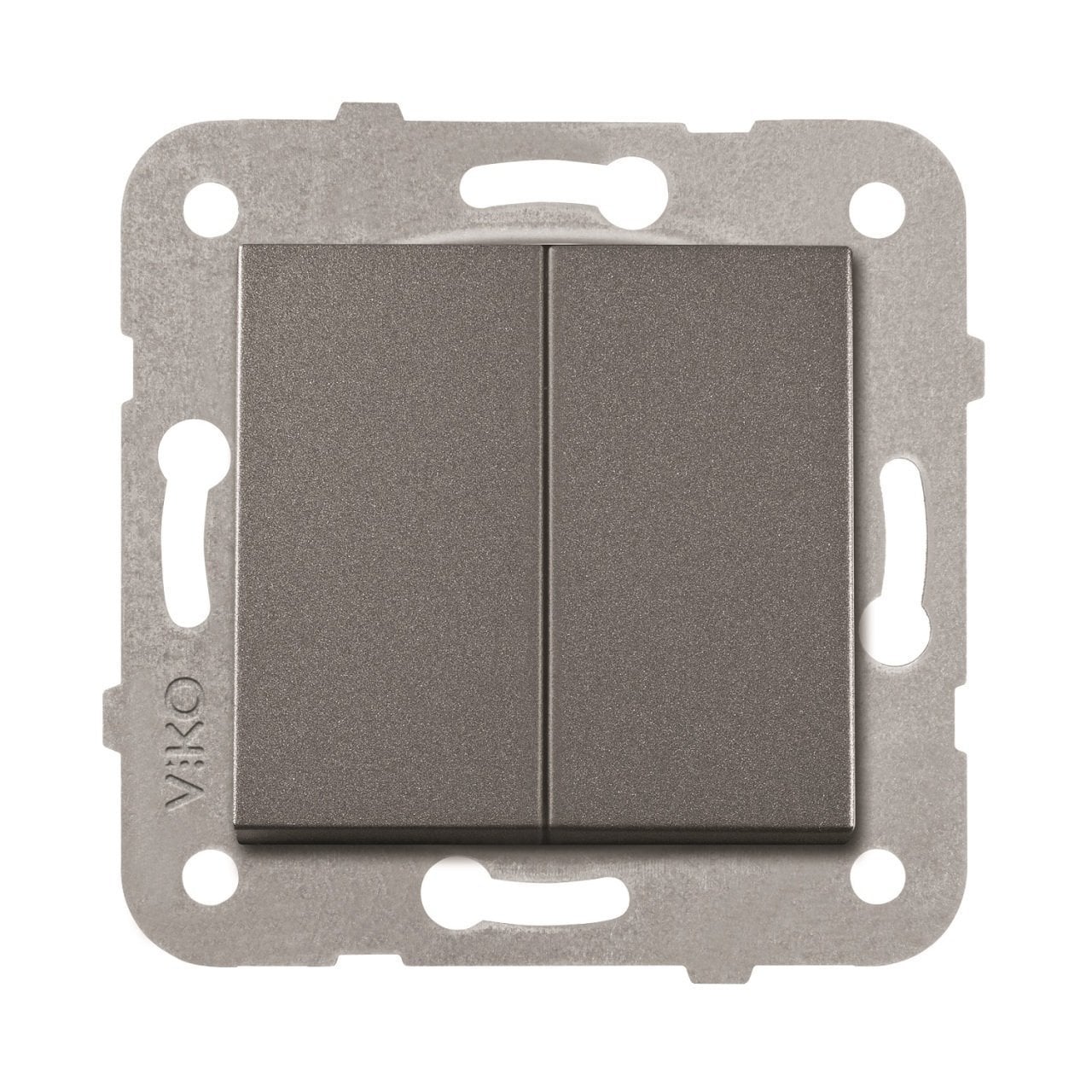 Viko Artline Novella FÜME Renk Anahtar ve Priz Çeşitleri İkili Anahtar Komütatör